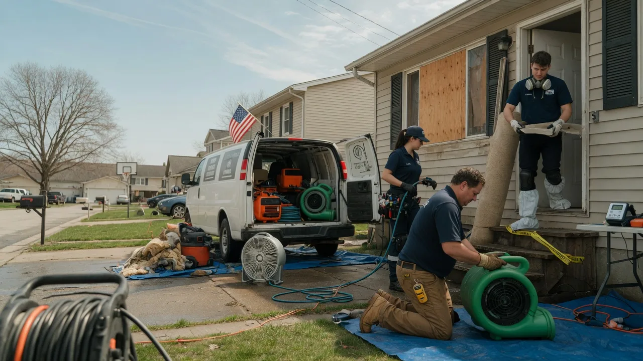 Water Damage Restoration in Belcourt, ND near me